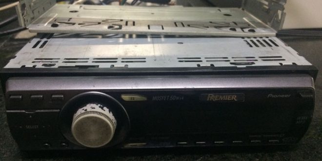 rádio furtado pela dupla