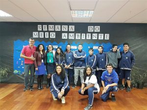 alunos da Escola Alexandrino participam de atividade de conscientização na Semana do Meio Ambiente 