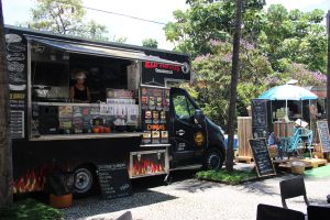 um food truck participando do Festival Gastronômico Food Truck Praças
