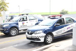 viaturas da Guarda Civil de Barueri