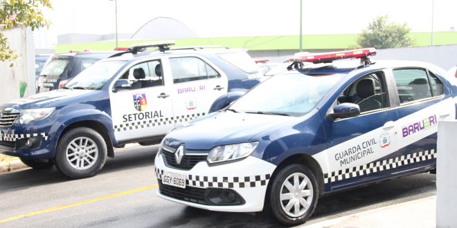 viaturas da Guarda Civil de Barueri