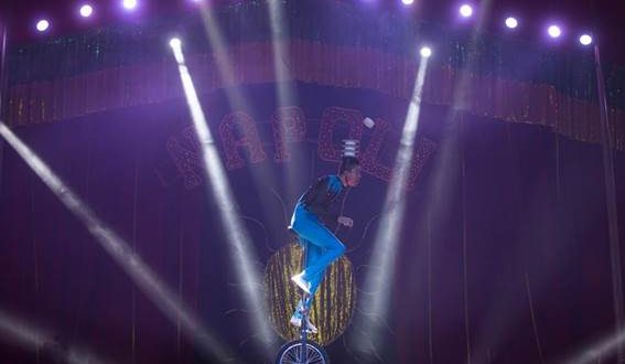 espetáculo do Circo Di Napoli