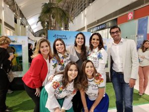 participantes da exposição Copa Down Mundo, no Shopping Tamboré