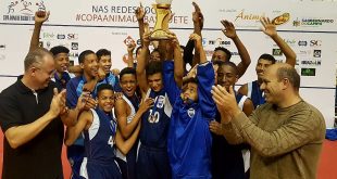equipe sub-13 do Barueri Esporte Forte celebra terceiro lugar no Campeonato Ânima
