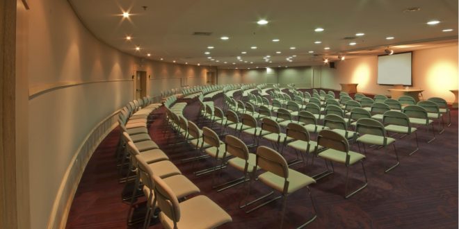 vista da Sala Auditorium do Comfort Suites e Radisson Alphaville