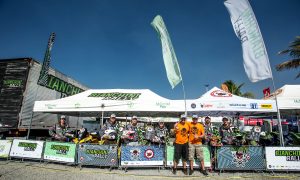 grid com a equipe Bianchini Rally