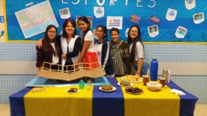 estande do Uruguai no Projeto Nações