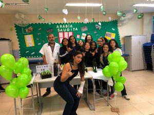 estande da Arábia S udita no Projeto Nações