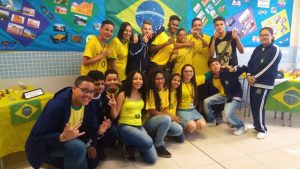 estande do Brasil no Projeto Nações