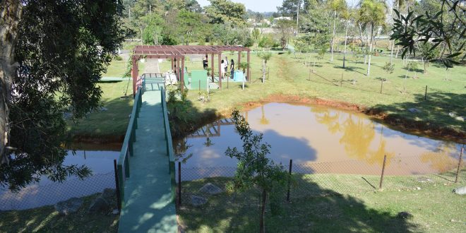 vista de lagoa no residencial Morada das Lagoas