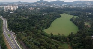 vista aérea do Parque Tietê
