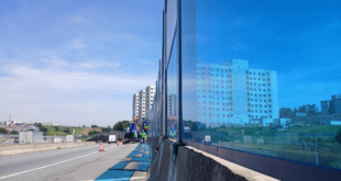 Barreiras acústicas inovadoras estão em fase de implantação no trecho Oeste do Rodoanel Mário Covas