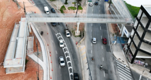 Segunda passarela é entregue pela ViaOeste no trecho urbano de Barueri-SP