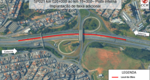 Rodoanel Oeste inicia obra para implantação de faixa adicional na pista interna
