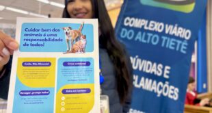 Campanha de proteção animal segue como prioridade no Rodoanel Leste com apoio do Posto Itinerante