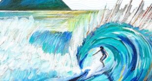 Artista de Alphaville tem obra escolhida para representar campeonato internacional de surfe